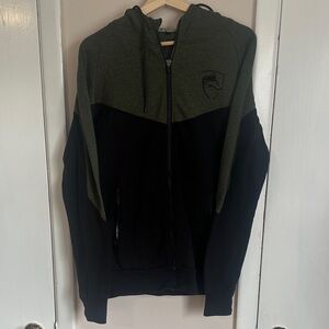 Alphalete Olive Zip-Up Hoodie